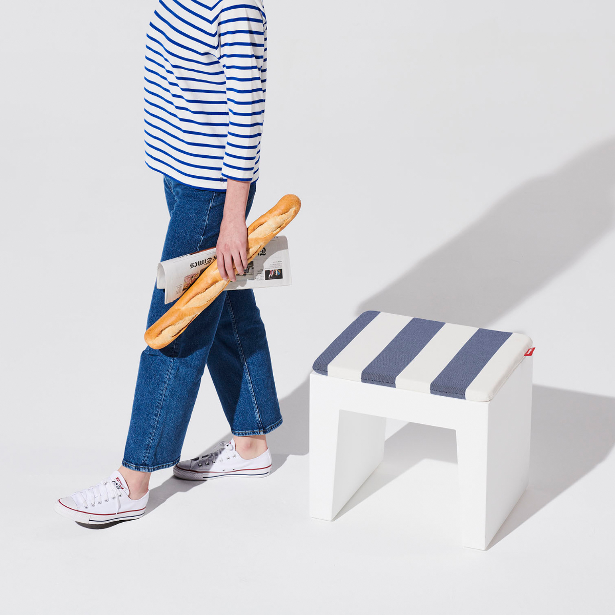 Concrete Seat: een multifunctioneel kunststof design krukje |