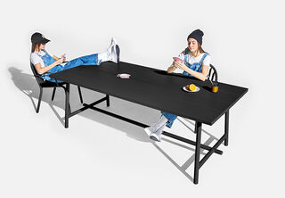 2 women at Fred's Table