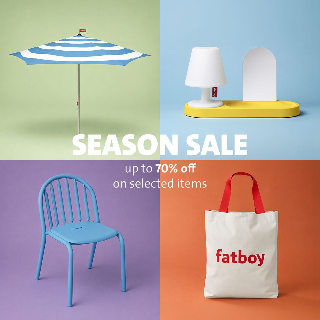 Quality design by Fatboy. Iconic beanbags and Lamzac | Fatboy
