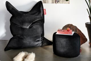 Square Pillow recycled velvet