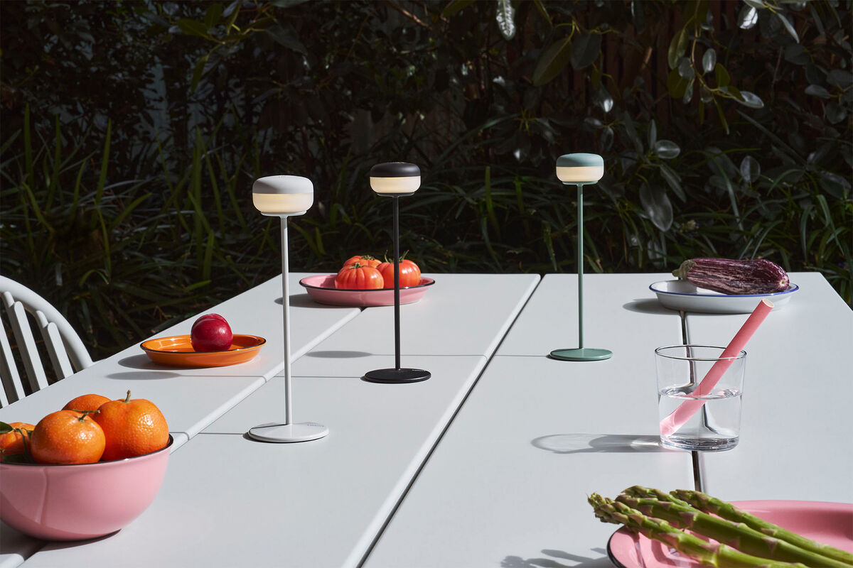 Cheerio: draadloze en dimbare sfeermaker voor op je tafel. | Fatboy