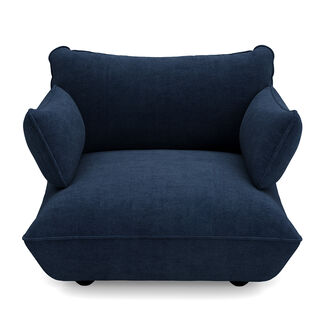 Sumo Loveseat Cord Deep Blue