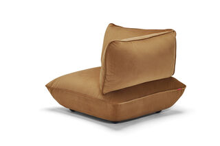 Sumo Corner Seat Velvet Almond