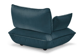 Sumo Loveseat Velvet Petrol