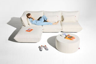Sumo Corner Seat Boucle Creme