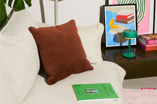 Square Pillow Royal Velvet Tobacco