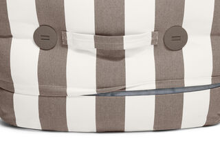 the Bonbaron Outdoor Stripe Cacao