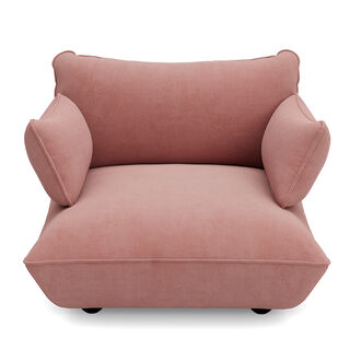 Sumo Loveseat Cord Soft Pink