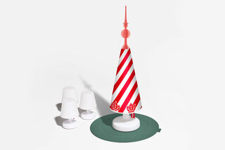 X-mas Cappie Treetopper Stripemas