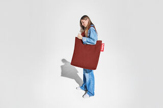Carry-All-Bag Canvas Recycled Merlot Red