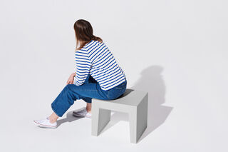 Concrete Seat Light Grey