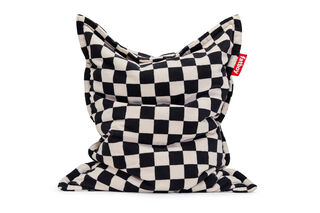 Beanbase Anthracite + Original Slim Teddy Chess Black Ecru