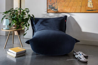 The Bonbaron Slim Cord Deep Blue