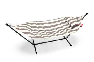 Headdemock Superb Stripe Cacao Incl. Pillow + Rack Black