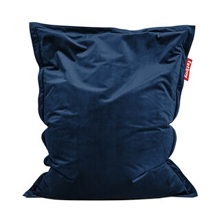 Original slim velvet dark blue