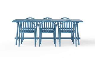 Fred's Table Wave Blue