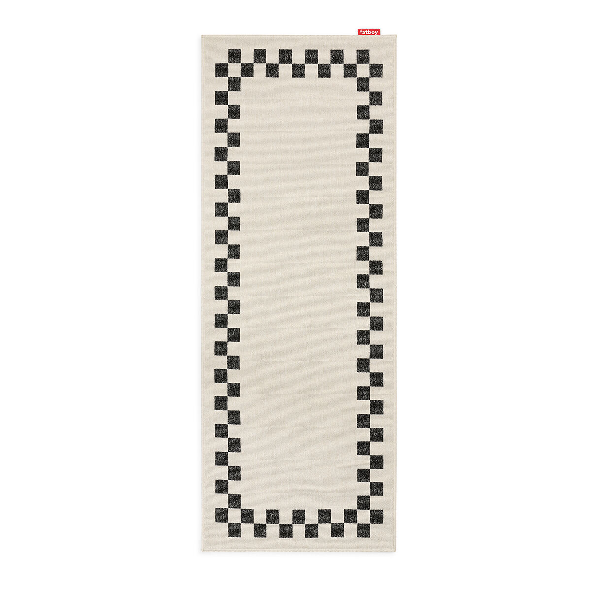 Carpretty Catwalk Check Border Anthracite/creme