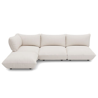 Sumo Corner Sofa Boucle Creme