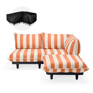 Paletti Set Medium RIGHT Stripe Orange Creme