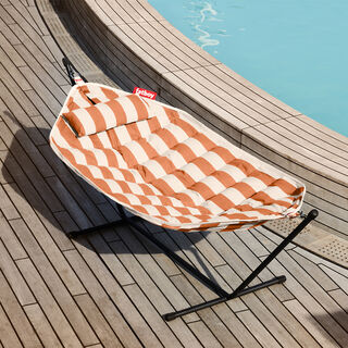 Headdemock Superb Stripe Orange Creme