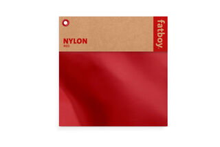 Nylon Color Swatch Card Red