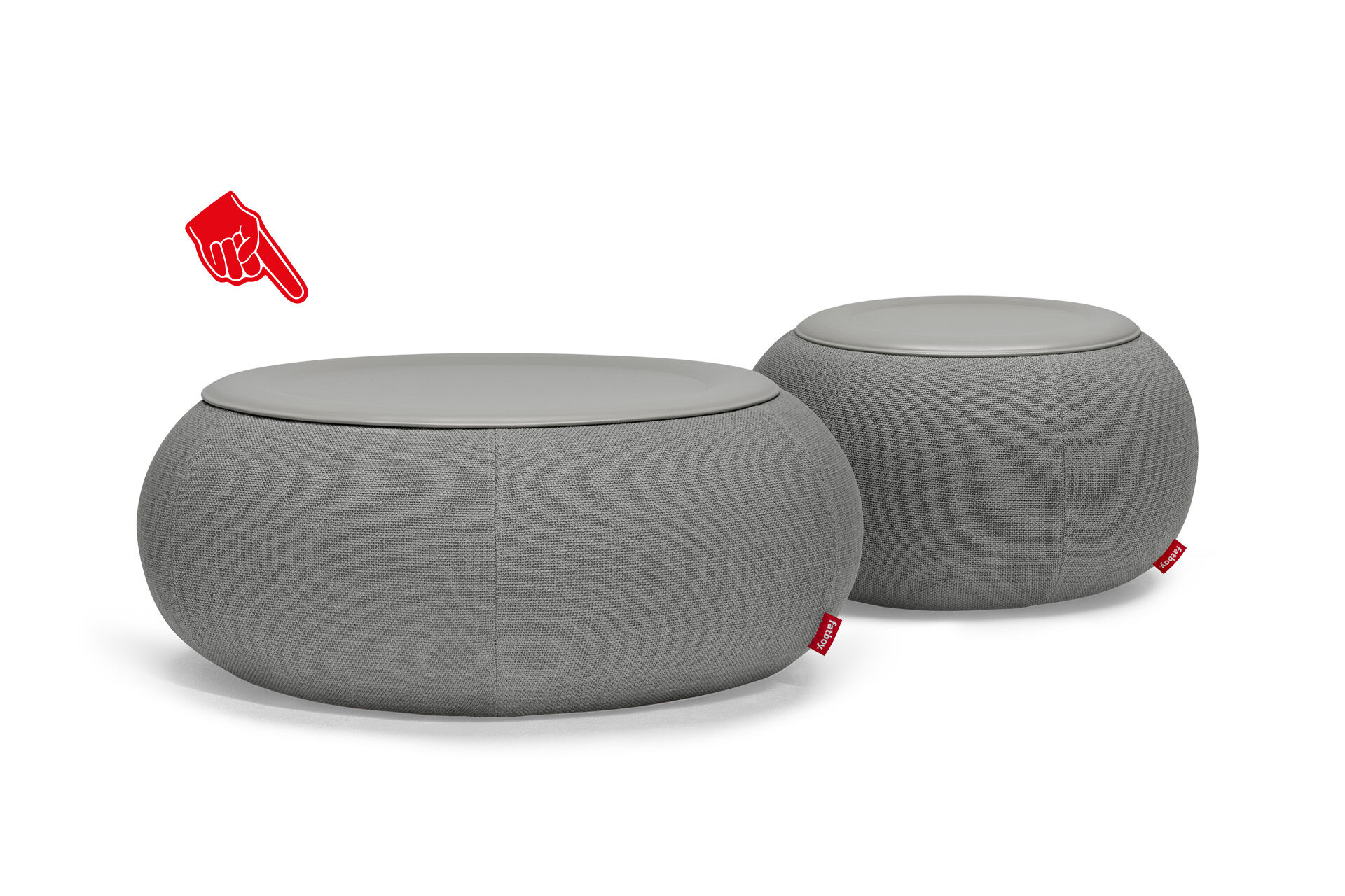 Humpty and Dumpty, stylish inflatable coffee tables | Fatboy