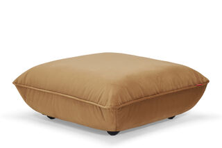 Sumo Hocker Velvet Almond