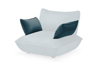 Sumo Armrest Velvet Petrol