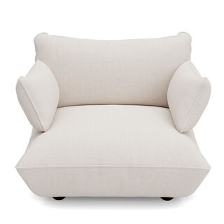 Sumo Loveseat Boucle Creme