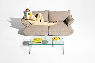 Sumo Armrest Boucle Brown