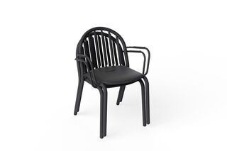 Fred's Armchair Set Anthracite (2 pcs)