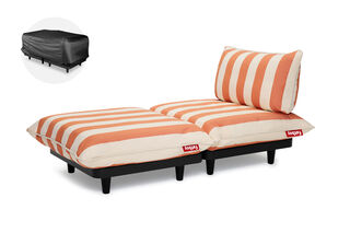 Paletti Daybed Stripe Orange Creme
