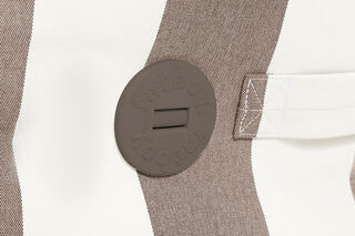 the Bonbaron Outdoor Stripe Cacao