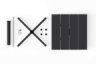 Fred's Square Bistreau Anthracite