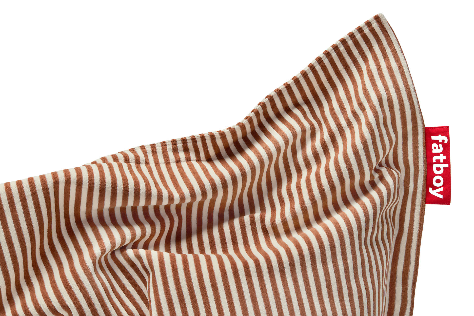 Original Slim Terry: gestreepte badstof zitzak. | Fatboy