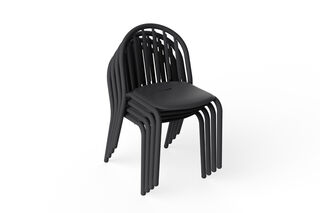 Fred's Chair Set Anthracite (4 pcs)
