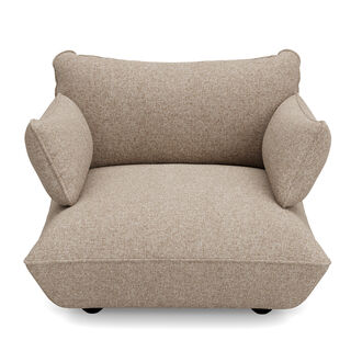 Sumo Loveseat Boucle Light Brown Melange