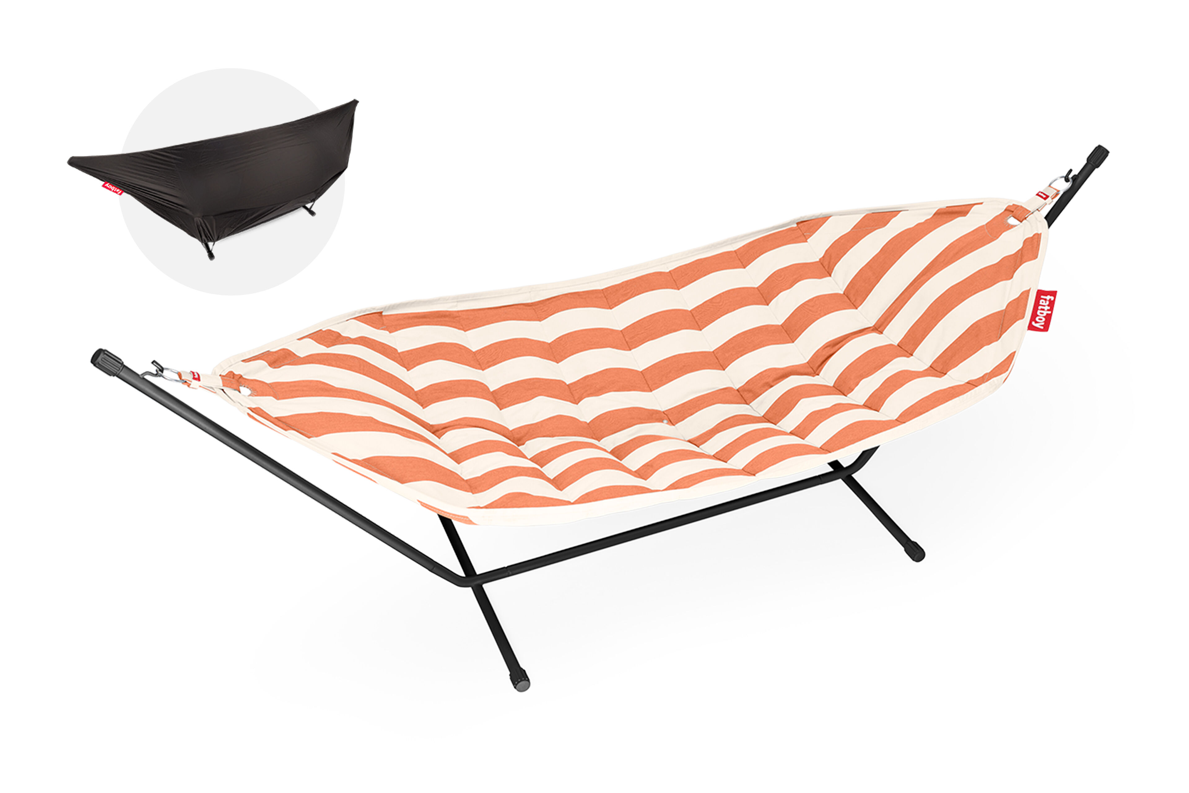 Headdemock Superb Stripe Orange Creme