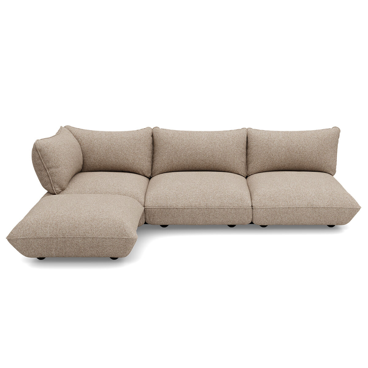 Sumo Corner Sofa Boucle Brown