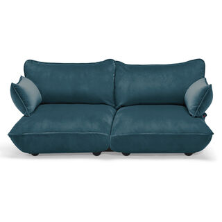 Sumo Sofa Medium Velvet Petrol