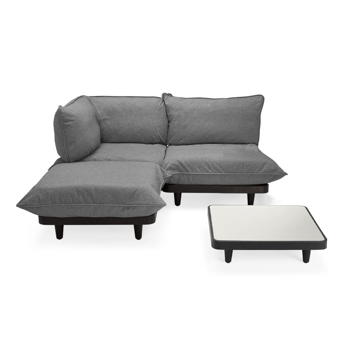 Paletti Set Medium Rock Grey + Table Light Grey