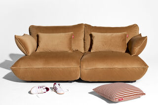 Sumo Sofa Medium Velvet Almond