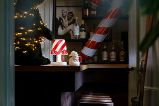 Xmas Cooper Cappie Stripemas
