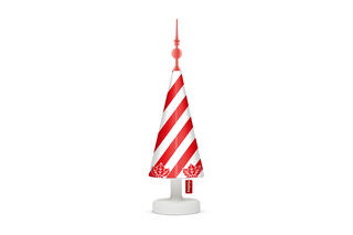 X-mas Cappie Treetopper Stripemas