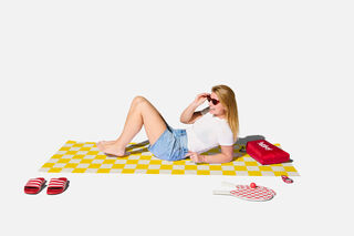 Beach Baggy XL Chess Corn