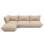 Sumo Corner Sofa Left Cord Beige