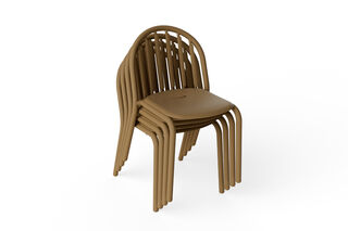Fred's Chair Set Mochaccino (4 pcs)