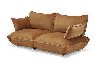 Sumo Armrest Velvet Almond