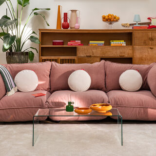 Sumo Seat Cord Soft Pink