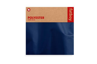 Polyester Color Swatch Dark Blue